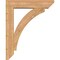 Ekena Millwork Thorton Slat Smooth Bracket w/ Offset Brace, Western Red Cedar, 7 1/2"W x 34"D x 42"H BKT0806X34X42THR06SWR - alternate 2